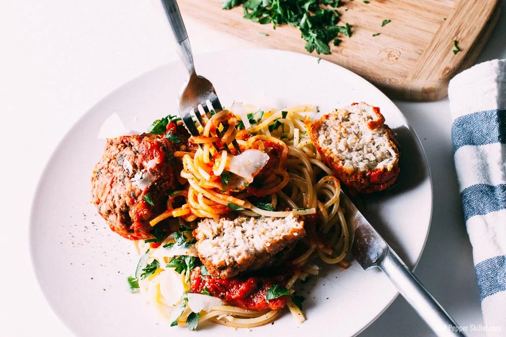 Sicilian Tuna Meatballs