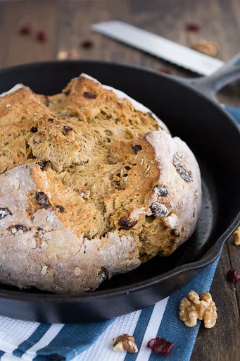 Cranberry Walnut Irish Soda Bread