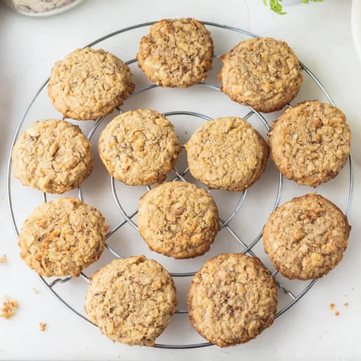 Sugar-Free Oatmeal Cookies (Low Carb, Keto)