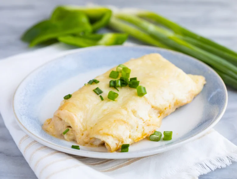 Green Bell Pepper Enchiladas