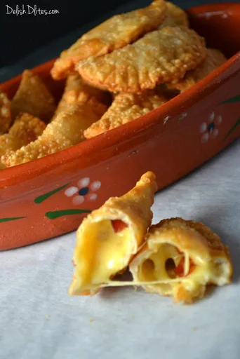 Empanadas de bacon y queso