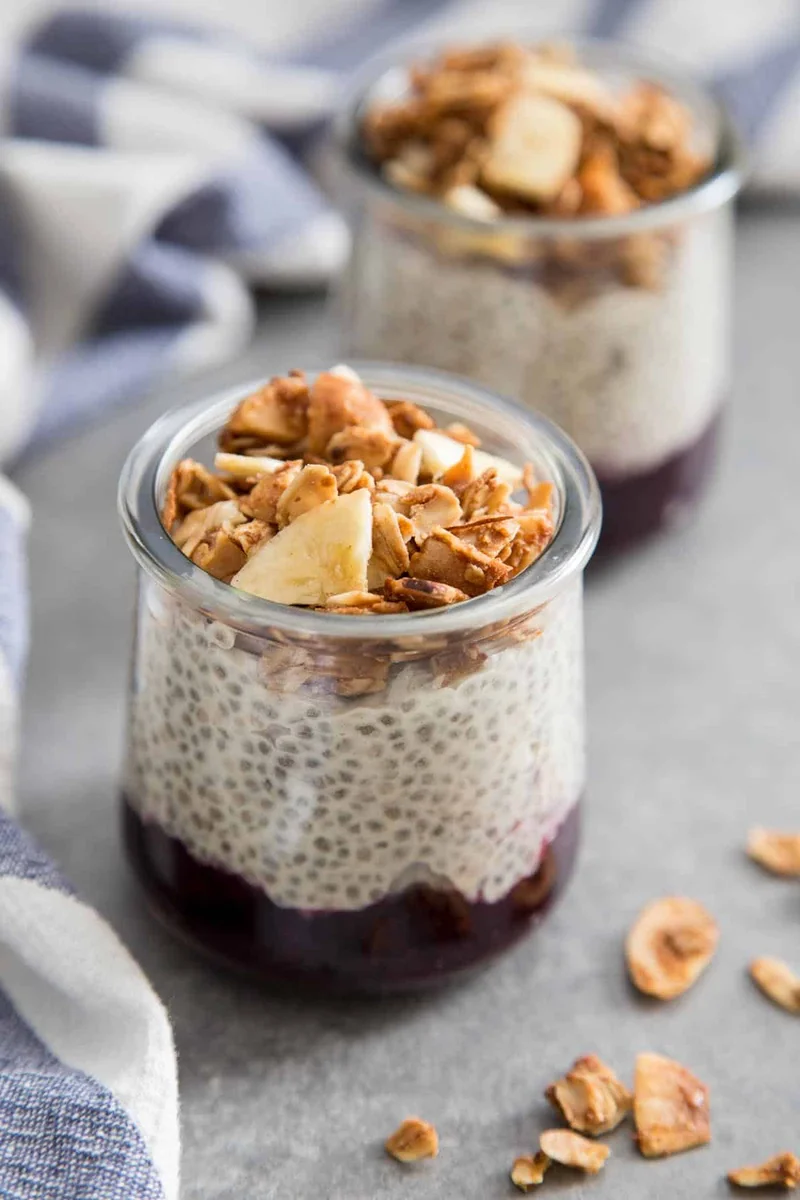 Coconut Cream Chia Pudding (only 3 ingredients)