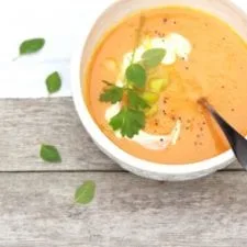 Carrot and Leek soup