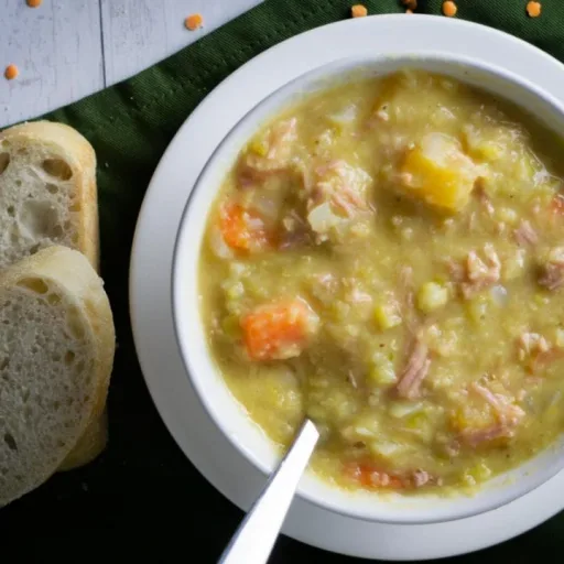 Easy Scottish Lentil Soup Recipe (With Vegetarian Option)