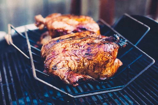 Pollo Glaseado Dulce y Ahumado