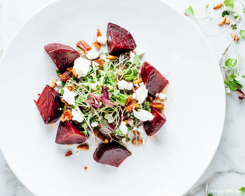 Warm Beet Salad