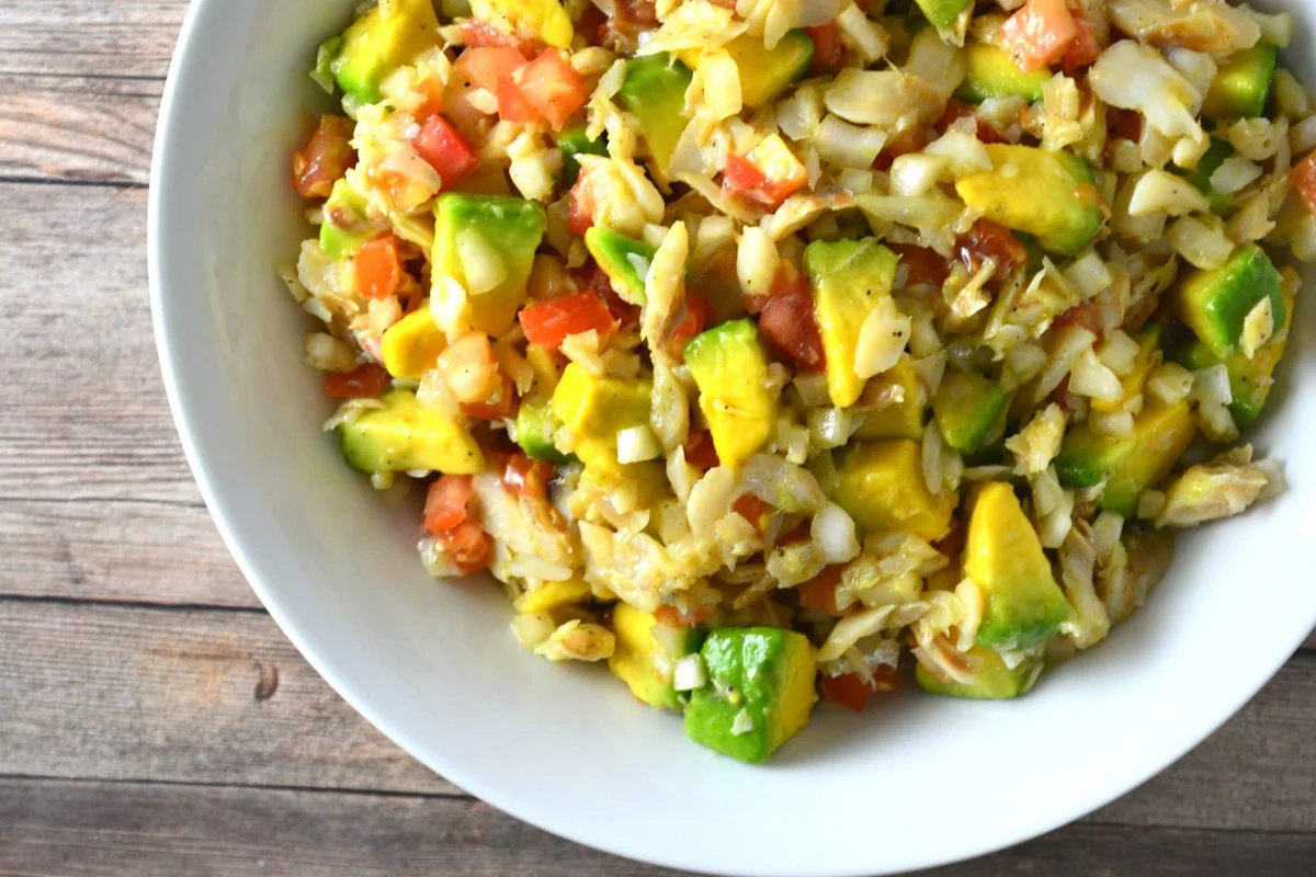 Gazpacho (Puerto Rican Salt Cod Salad)