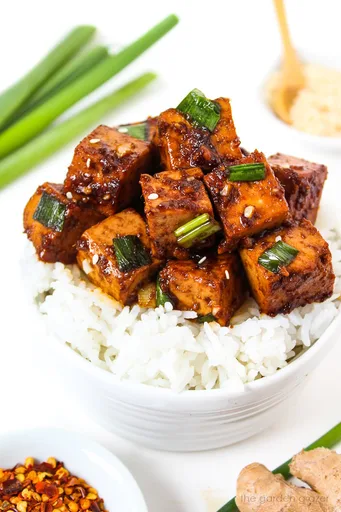 Asian Garlic Tofu (Easy!)