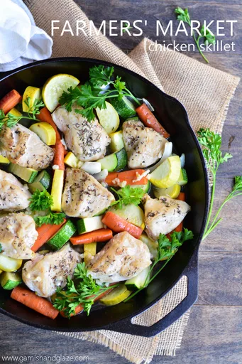 Pollo de mercado de agricultores