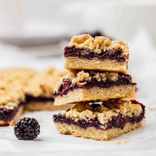 Blackberry Crumble Bars