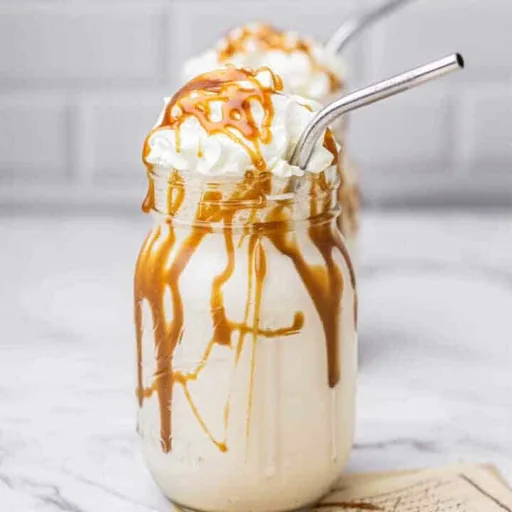 Batido cremoso de caramelo escocés