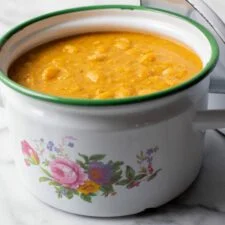 Porotos con mazamorra