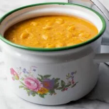 Porotos con mazamorra