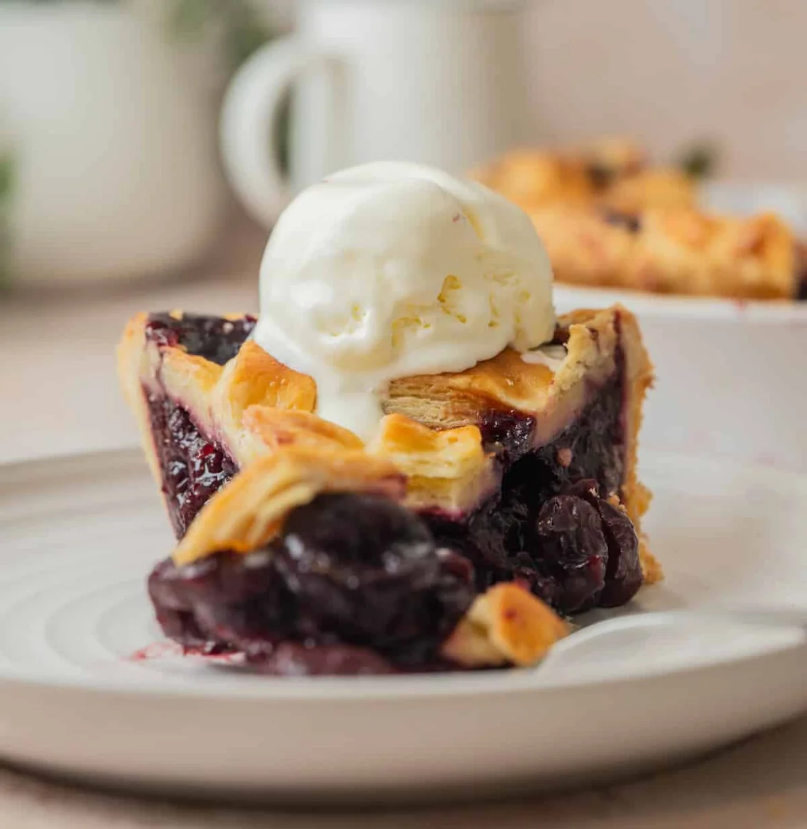 Cherry Pie with Frozen Cherries