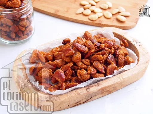 Almendras garrapiñadas
