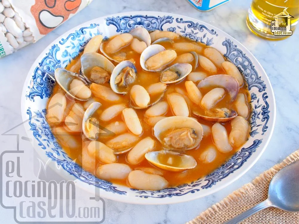Alubias blancas con almejas