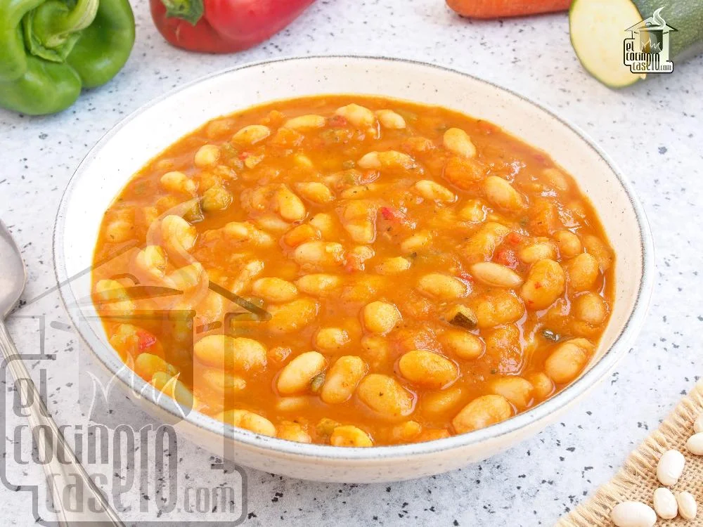 Alubias con verduras