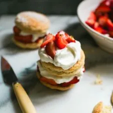 Buttery Strawberry Shortcakes