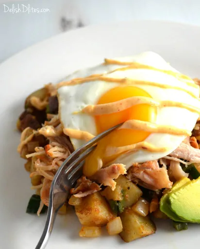 Instant Pot Pulled Pork Hash