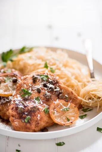 Pollo Piccata al limón