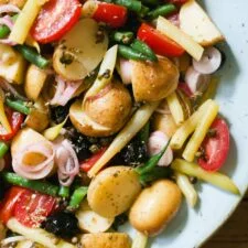 Sicilian Potato Salad with Green Beans