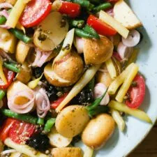 Sicilian Potato Salad with Green Beans