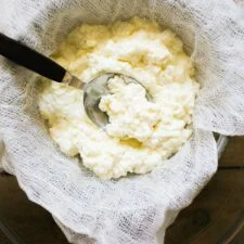 Ultra-Creamy Fresh Homemade Ricotta {+Video!}