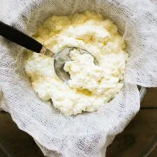 Ultra-Creamy Fresh Homemade Ricotta {+Video!}