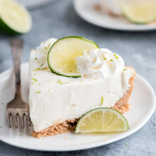 Tarta de lima sin horno