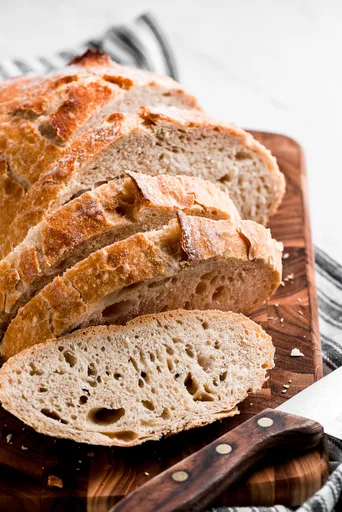 No-Knead Crusty Bread
