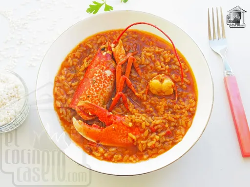 Arroz caldoso de bogavante