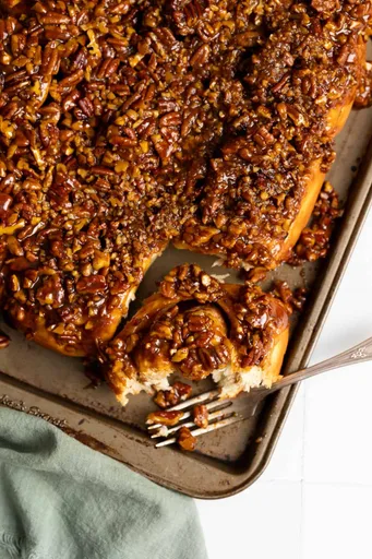 Miso Caramel Pecan Sticky Buns Recipe