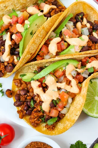 Black Bean Tempeh Tacos (Easy!)