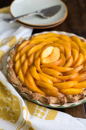 Peaches and Cream Pie