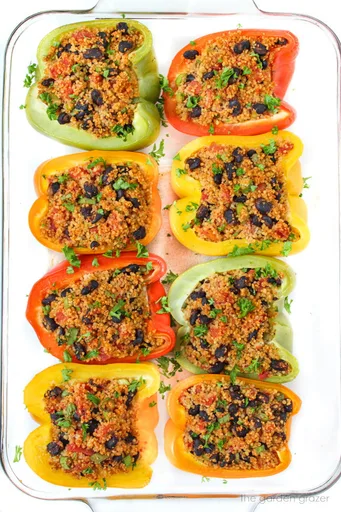 Pimientos rellenos de cuscús