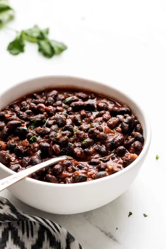 Seasoned Black Beans
