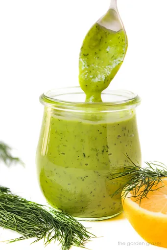 Creamy Dill Dressing (Oil-Free!)