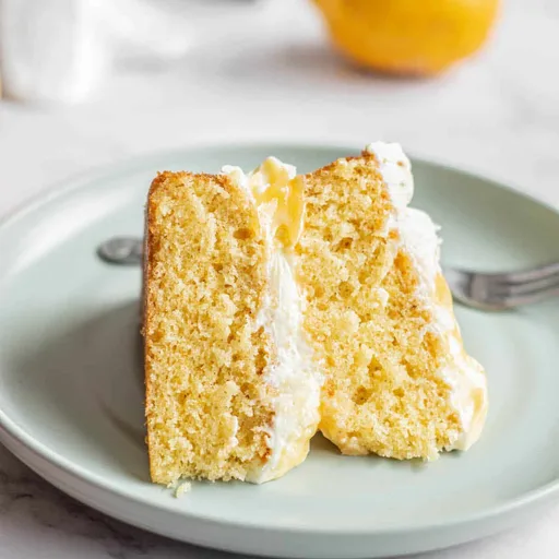 Tarta de crema de limon