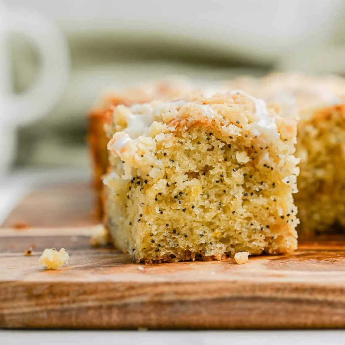 Lemon Poppy Seed Coffee Cake