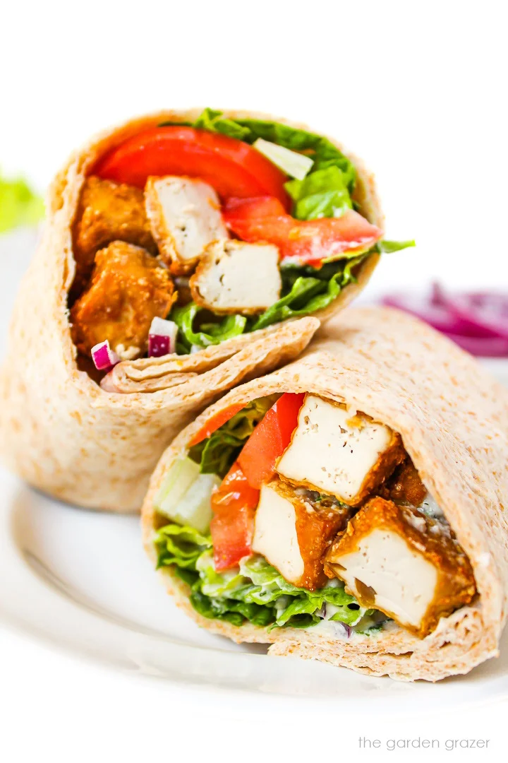 Crispy Tofu Wrap