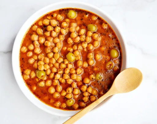 Garbanzos guisados (estofado de garbanzos puertorriqueño)