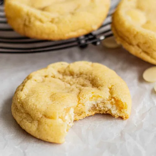 Lemon White Chocolate Cookies