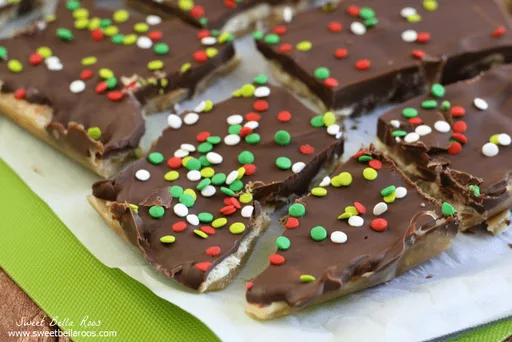 Chocolate Saltine Cracker Toffee
