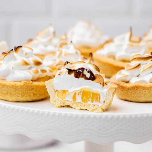Mini tartaletas de limón y merengue