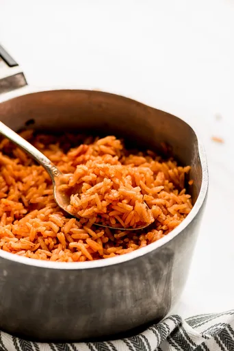 Arroz rojo mexicano