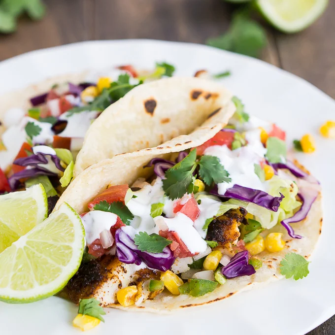 Spicy Fish Tacos