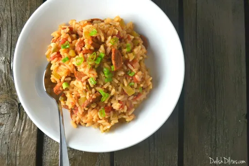 Skinny Chicken Andouille Jambalaya