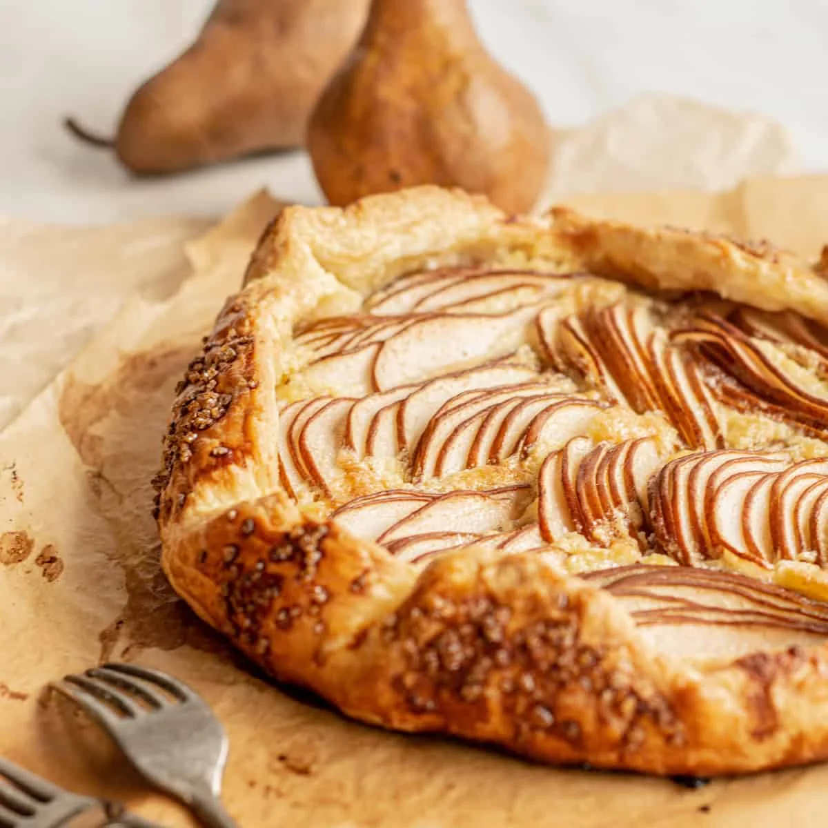 Almond Pear Galette