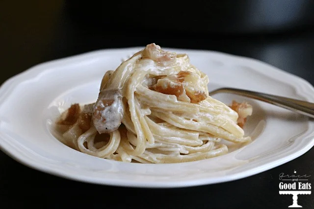 Creamy Parmesan Prosciutto Pasta