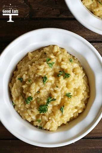 Risotto cremoso al parmesano
